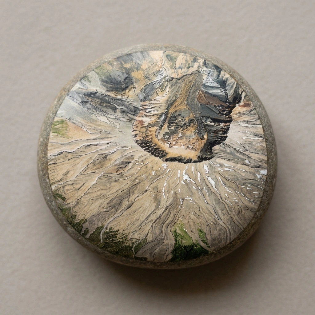 Mount St. Helens Volcanic Caldera & Pumice Blast Zone