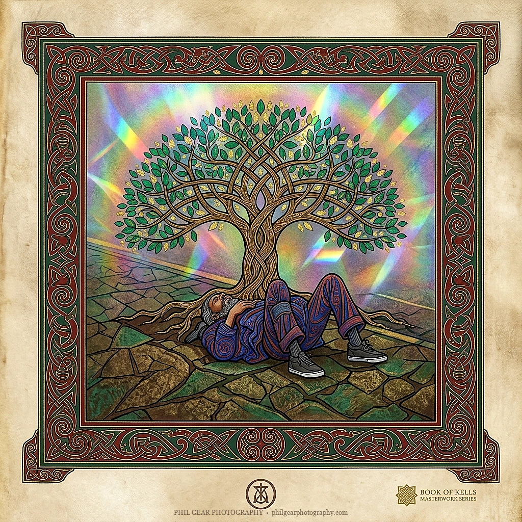 Urban Contemplation — Prism Light & The Tree of Life