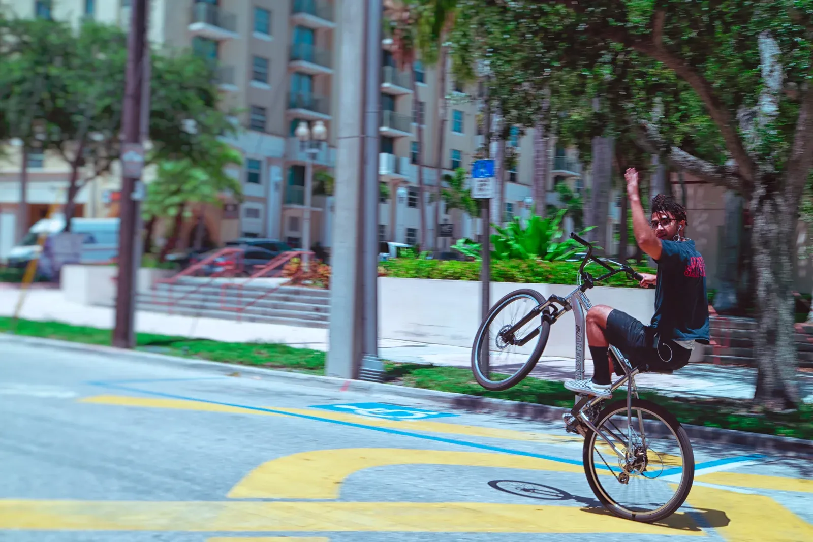 Miami Urban Skyline & Street Motion Study