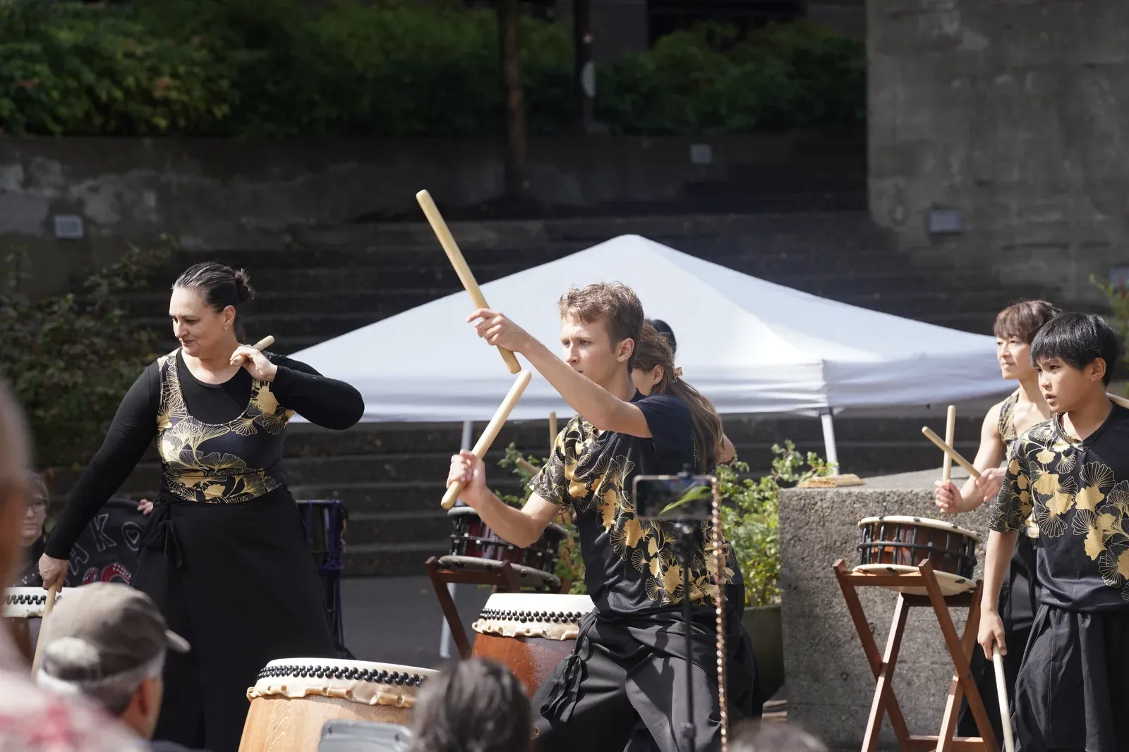 Cascadian Street Drum Rituals & Courtyard Movement #4